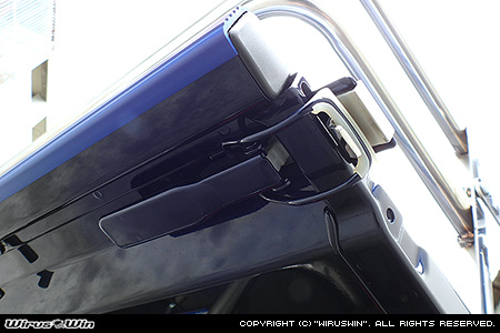 マツダ スクラム トラック（EBD-DG16T｜2WD・4WD）用あおりレバー固定金具