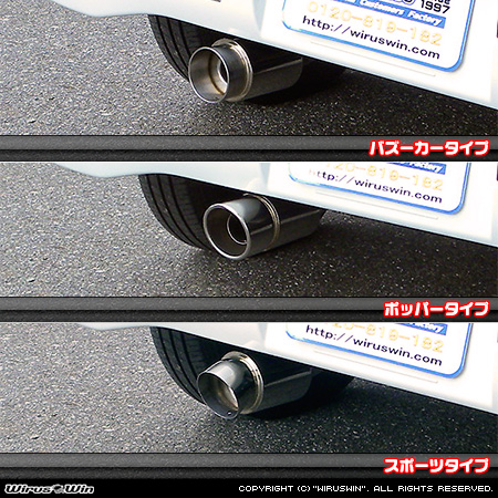ニッサン クリッパー リオ（3BA-DR18W｜ターボ車｜AT車｜2WD・4WD）用コンパクトマフラー ラインナップ