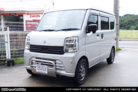 ニッサン クリッパー バン（5BD-DR18V・3BD-DR18V｜ターボ車・NA（ノンターボ）車｜AT車・MT車｜2WD・4WD）用グリルバンパー