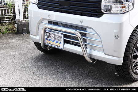 ニッサン クリッパー バン（5BD-DR18V・3BD-DR18V｜ターボ車・NA（ノンターボ）車｜AT車・MT車｜2WD・4WD）用パイプバンパー
