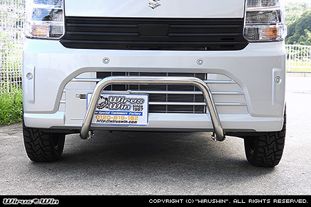 ニッサン クリッパー バン（5BD-DR18V・3BD-DR18V｜ターボ車・NA（ノンターボ）車｜AT車・MT車｜2WD・4WD）用パイプバンパー