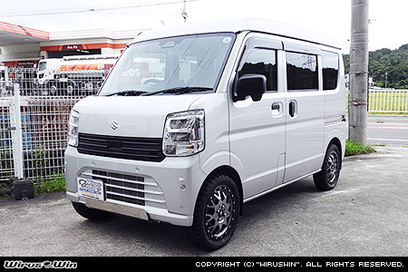 スズキ エブリイ バン（エブリー バン）（5BD-DA18V・3BD-DA18V｜ターボ車・NA（ノンターボ）車｜AT車・MT車｜2WD・4WD）用スキッドガード