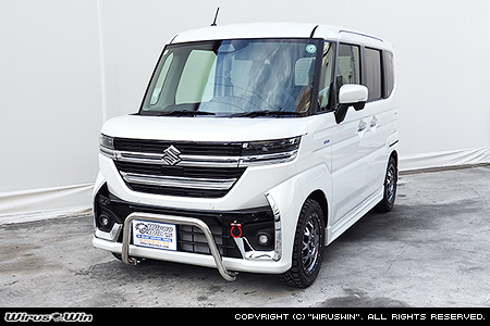 マツダ フレアワゴン カスタムスタイル(4AA-MM54S・5AA-MM94S|ハイブリッドターボ車・ハイブリッドNA(ノンターボ)車|2WD・4WD)用パイプバンパー