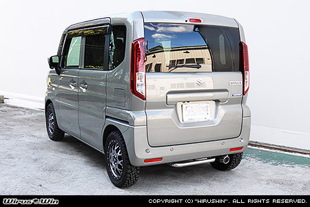 マツダ フレアワゴン・フレアワゴン タフスタイル（4AA-MM54S・5AA-MM94S｜ハイブリッドターボ車・ハイブリッドNA（ノンターボ）車｜2WD・4WD）用リアガードバー