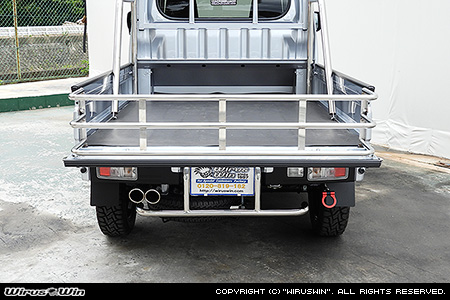ダイハツ ハイゼット トラック（3BD-S500P・3BD-S510P｜2WD・4WD｜3BD-500系 後期モデル）用荷台延長ゲートKit