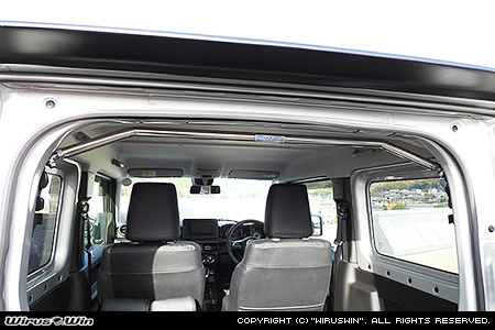 【JB64】ジムニー用強化ピラーバー