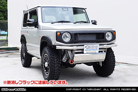 【JC74】ジムニーノマド用フロントグリル タイプ1 艶消しブラック塗装済タイプ