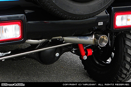 【JC74】ジムニーノマド用ハイパークイックマフラー