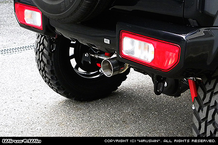 【JC74】ジムニーノマド用ハイパークイックマフラー