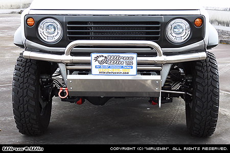 【JC74】ジムニーノマド用パイプバンパー 猪狩りタイプ