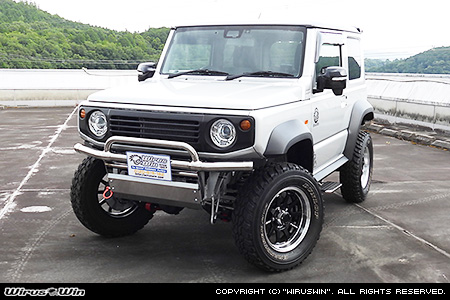 【JC74】ジムニーノマド用パイプバンパー 猪狩りタイプ