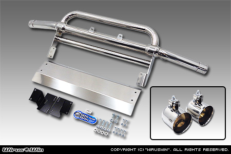 【JC74】ジムニーノマド用パイプバンパー 猪狩りタイプ【フォグランプ対応】