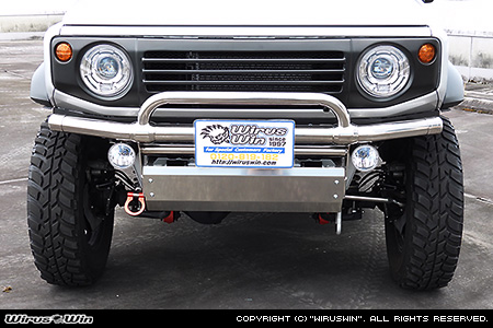 【JC74】ジムニーノマド用パイプバンパー 猪狩りタイプ【フォグランプ対応】