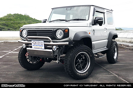 【JC74】ジムニーノマド用パイプバンパー 猪狩りタイプ【フォグランプ対応】