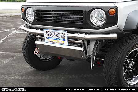 【JC74】ジムニーノマド用パイプバンパー ストレートタイプ