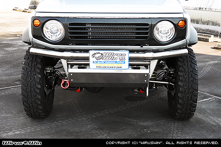 【JC74】ジムニーノマド用パイプバンパー ストレートタイプ