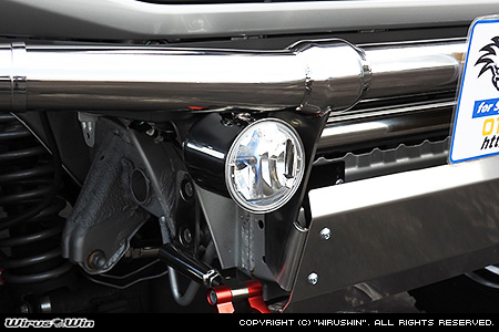 【JC74】ジムニーノマド用パイプバンパー ストレートタイプ【フォグランプ対応】