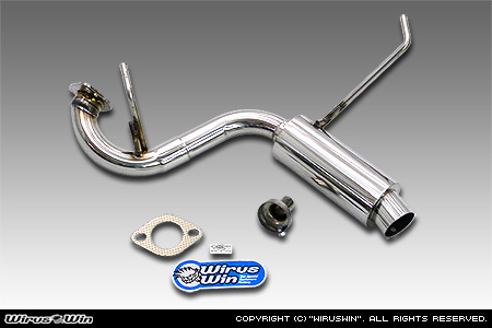 【JC74】ジムニーノマド用パイプバンパー装着車・バンパーレス車専用 クイックマフラー