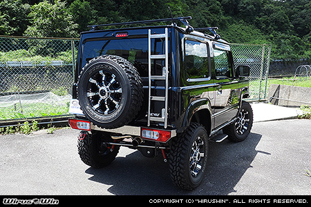 【JC74】ジムニーノマド用リアラダー