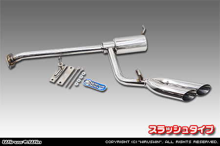 【JC74】ジムニーノマド用サイドマフラー スラッシュタイプ