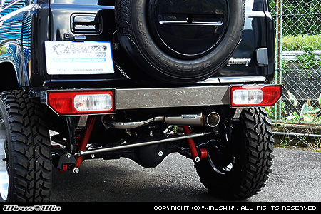 【JC74】ジムニーノマド用ステンレス リアバンパー