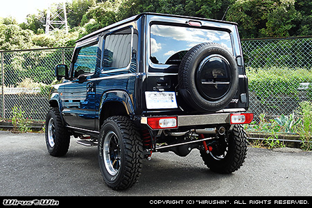 【JC74】ジムニーノマド用ステンレス リアバンパー