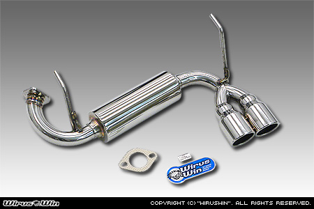 【JC74】ジムニーノマド用ツインマフラー