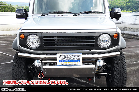 WirusWin】【JB74】ジムニーシエラ用フロントグリル タイプ2