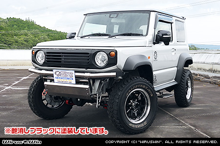 WirusWin】【JB74】ジムニーシエラ用フロントグリル タイプ2