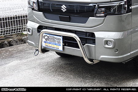 ミツビシ ミニキャブ トラック（3BD-DS16T｜2WD・4WD）用パイプバンパー