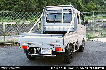 ミツビシ ミニキャブ トラック（3BD-DS16T｜2WD・4WD）用リアガードバー