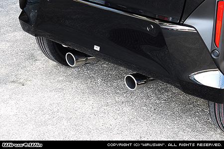 ダイハツ ムーヴ（5BA-LA850S｜ターボ車｜2WD）用デュアルツインマフラー