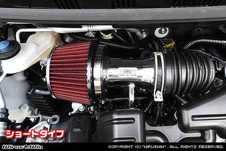 ダイハツ ムーヴ（5BA-LA850S・5BA-LA860S｜NA（ノンターボ）車｜2WD・4WD）用パワーフィルターKit