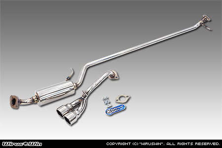 ダイハツ ムーヴ（5BA-LA860S｜NA（ノンターボ）車｜4WD）用ツインマフラー