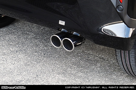 ダイハツ ムーヴ（5BA-LA860S｜ターボ車｜4WD）用ツインマフラー