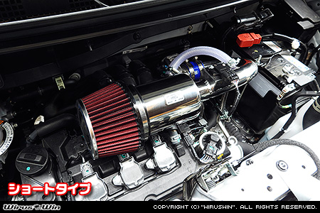 ホンダ N-BOX・N-BOX Custom（6BA-JF3・6BA-JF4・DBA-JF3・DBA-JF4｜NA（ノンターボ）車｜2WD・4WD）用大型チャンバー型パワーエアクリーナーKit