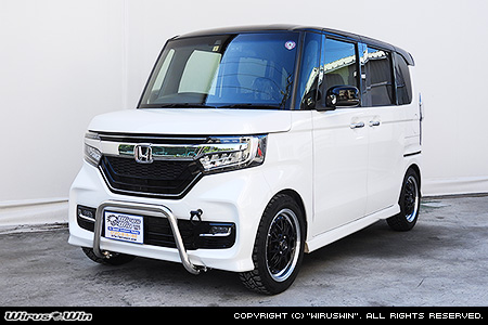 ホンダ N-BOX・N-BOX Custom（DBA-JF3・DBA-JF4・6BA-JF3・6BA-JF4｜ターボ車・NA（ノンターボ）車｜2WD・4WD）用パイプバンパー