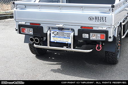 スバル サンバー トラック（3BD-S500J・3BD-S510J｜2WD・4WD｜3BD-500系 後期モデル）用リアガードバー