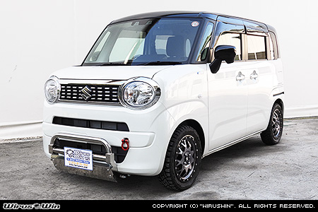 スズキ スペーシア・スペーシア ギア（5BA-MX81S・5AA-MX91S｜ハイブリッドNA（ノンターボ）車・NA（ノンターボ）車｜2WD・4WD）用グリルバンパー