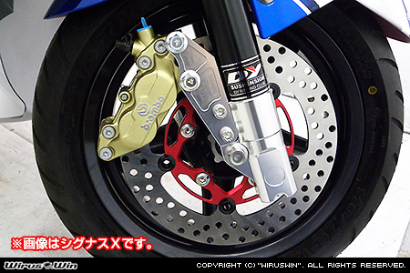 WirusWin Racing】アドレスV125用DY Racing製フロントフォーク専用