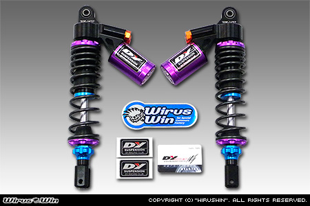 WirusWin Racing】シグナスX【2型】【台湾仕様：SE36・SE37・SE461〜SE464／国内仕様：SE44J（28S）】用DY  Racing リアショック